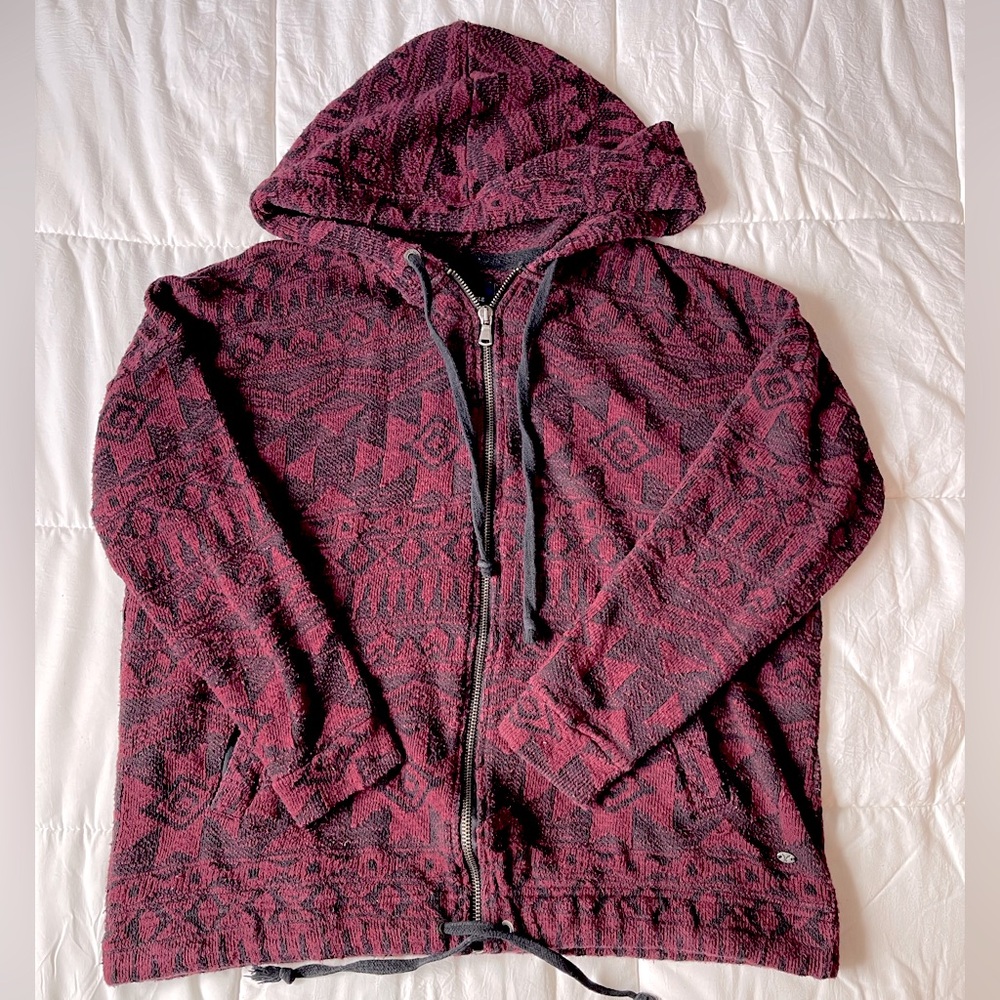 American Eagle Aztec Hoodie with Zipper